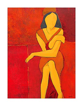 Framed Modern art print - In View Of I