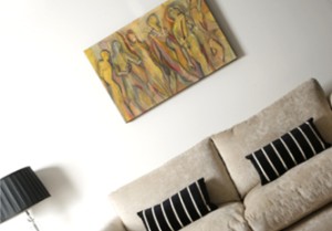 Click to buy this stunning Limited Edition Modern Art Print 'Deeper Connection' by Samira Harris