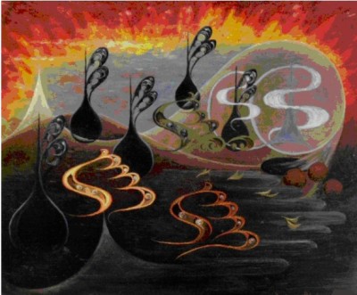 Seguedille - Abstract Limited Edition Art on canvas